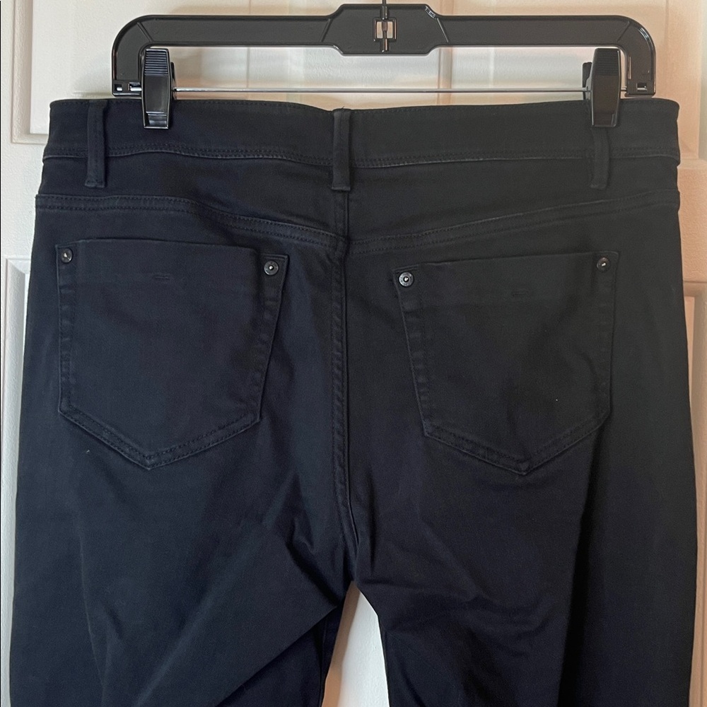 🌻J Jill Authentic Fit Black Slim Ankle Jeans Black - Picture 7 of 13